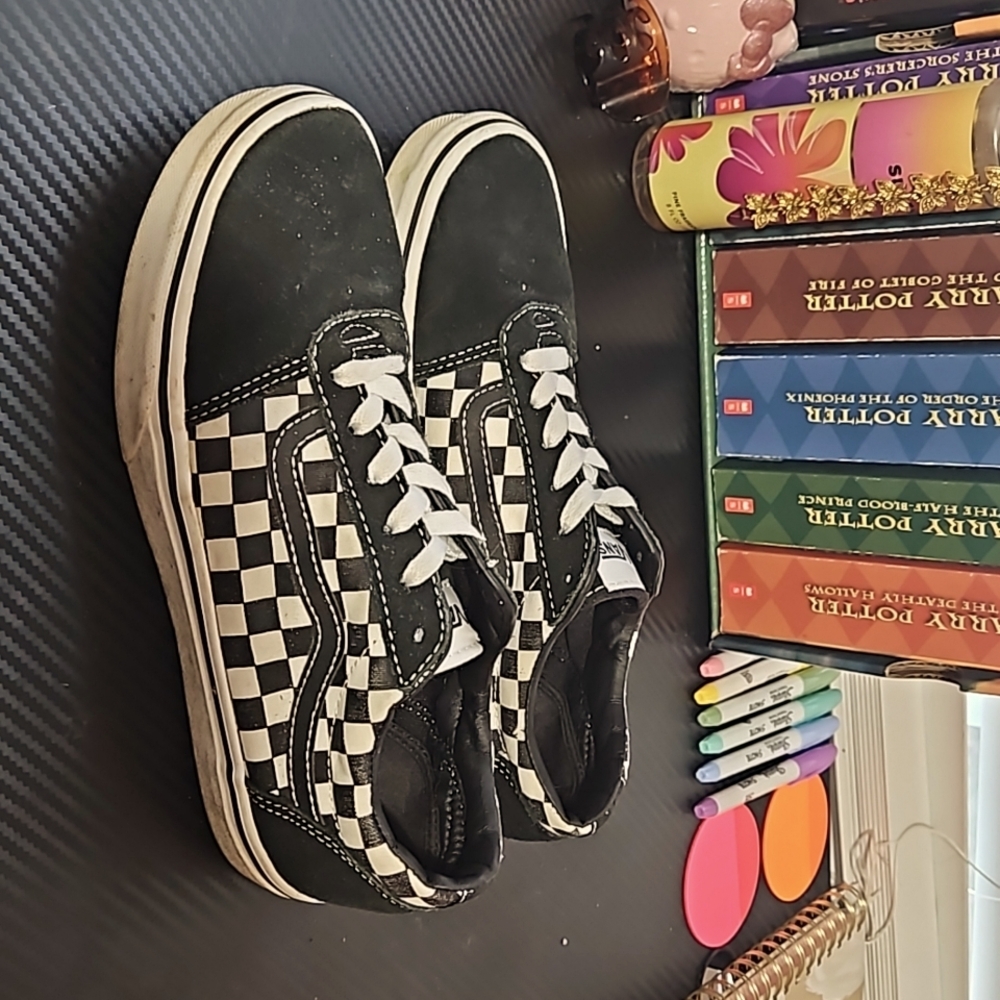 Classic checkerboard Vans